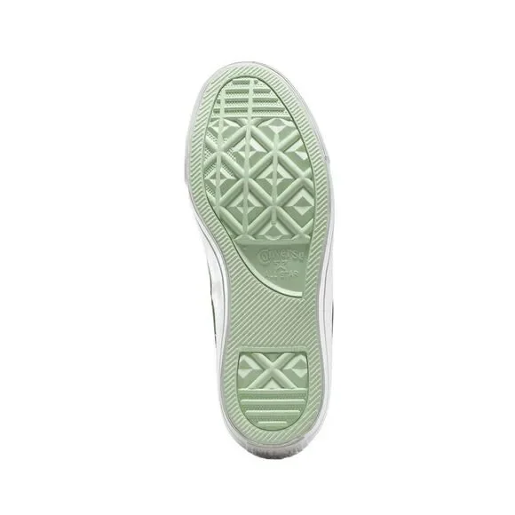 Converse Chuck Taylor All Star Rose Cross Stitch Sneakers Green A13658C Size 6 - Picture 6 of 8